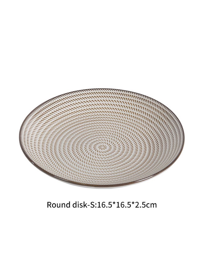 Steak Plate Beige 16.5x16.5x2.5cm - Image 3