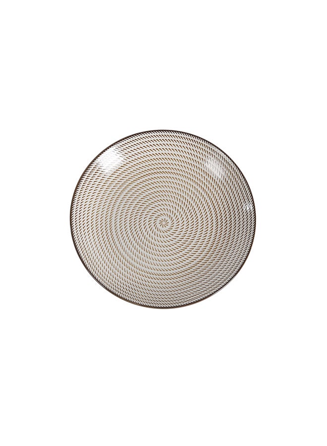 Steak Plate Beige 16.5x16.5x2.5cm - Image 2