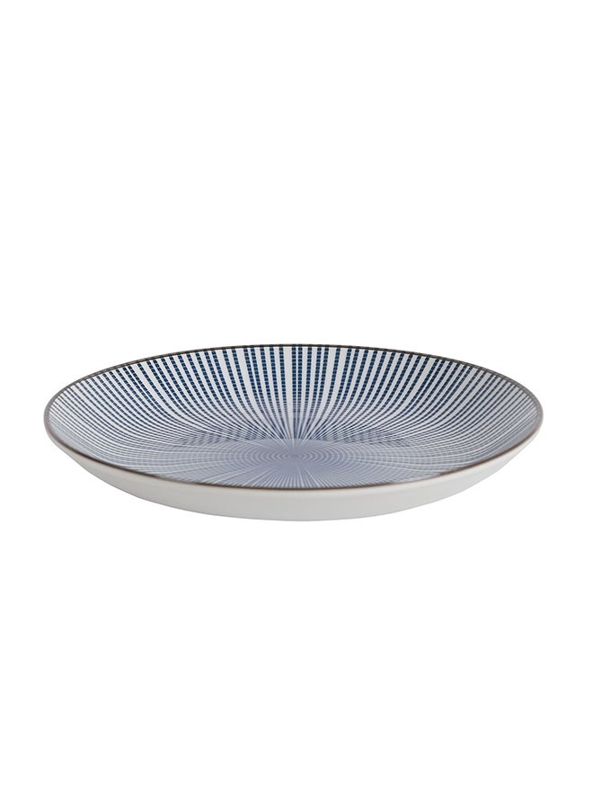 Steak Plate Blue 20.5x20.5x3cm  - Image 1