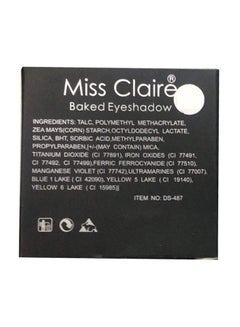 Miss Claire Long Lasting Baked Eyeshadow Green  - Image 3