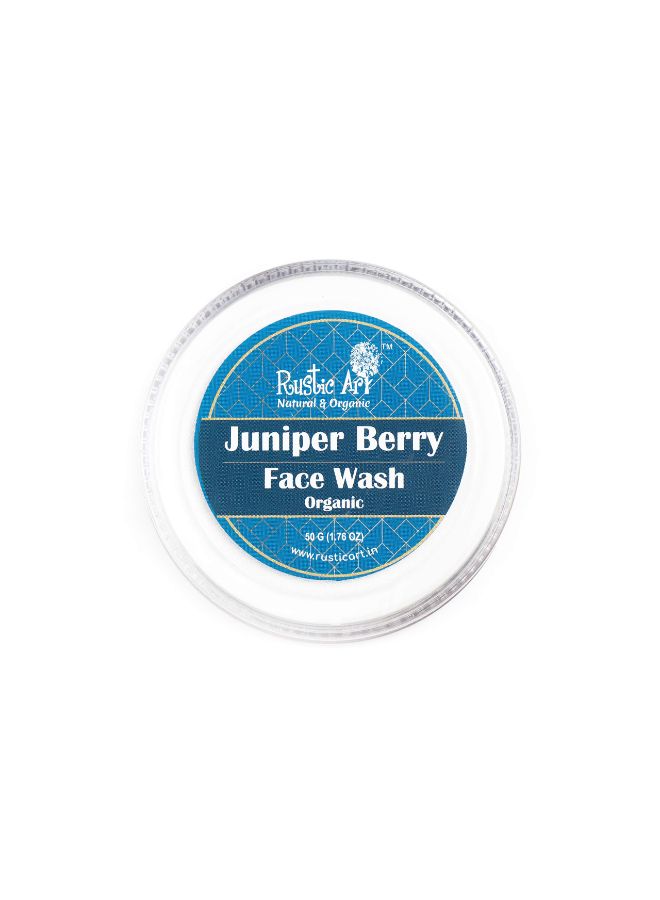 Organic Juniper Berry Face Wash 50grams - v1567163444/N29286402A_3