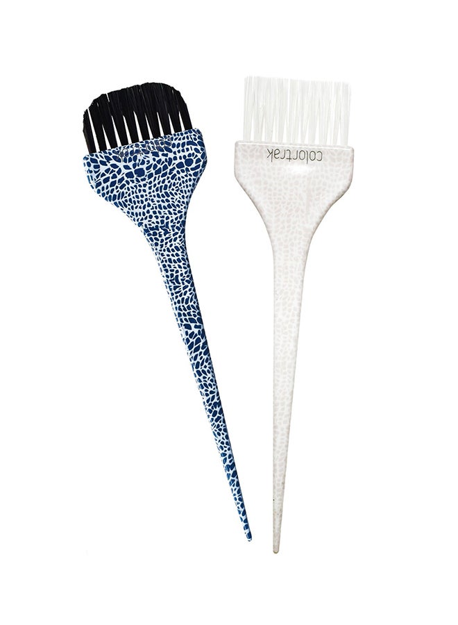 Colortrak Pack Of 2 Safari Chic Color Brushes Multicolour - Image 1