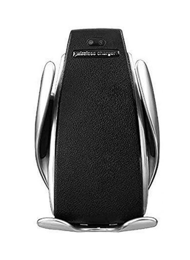 شاحن سيارة لاسلكي للهواتف المحمولة أسود/فضي - Image 1