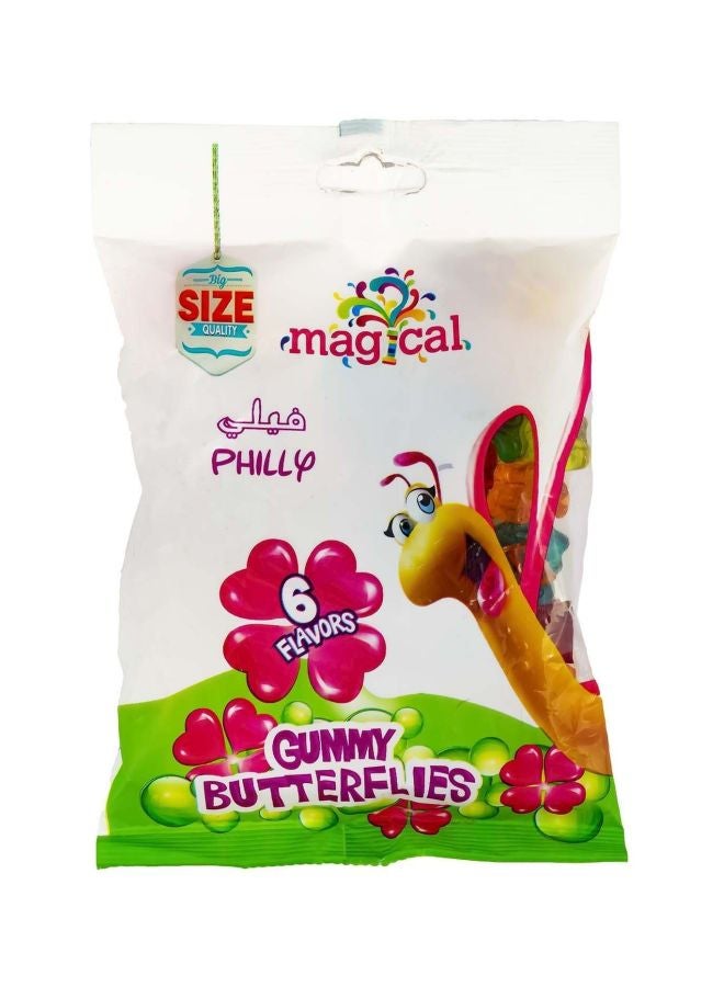 Magical Philly Gummy Butterflies Candies 80grams 