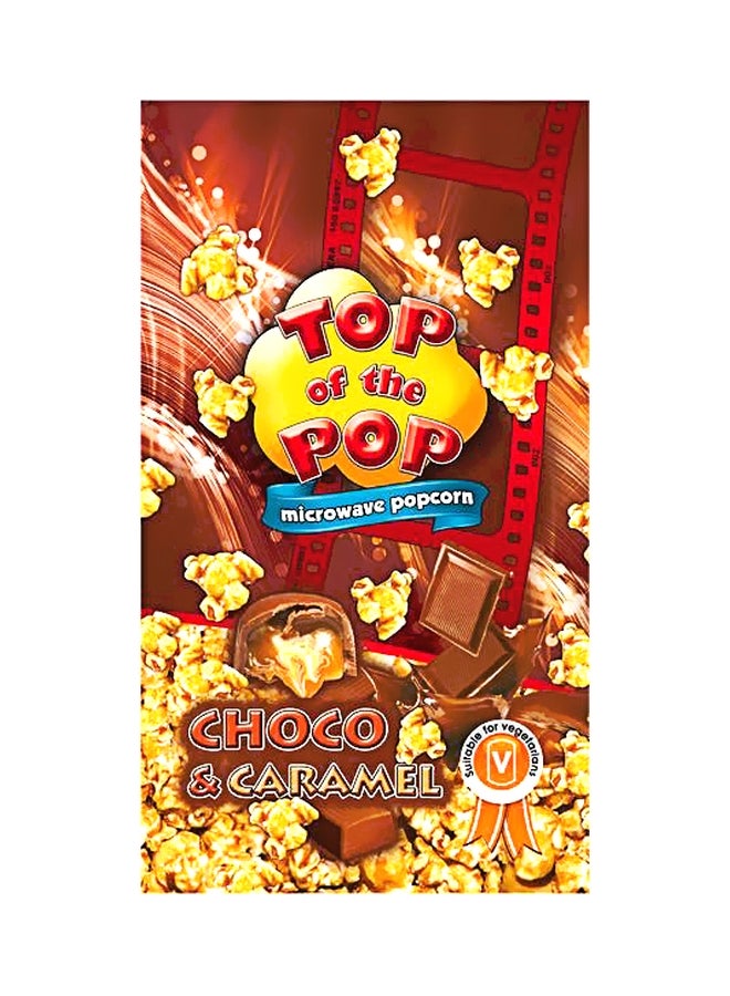 Top Of The Pop - Microwave Popcorn - Chocolate And Caramel 100grams - Image 1
