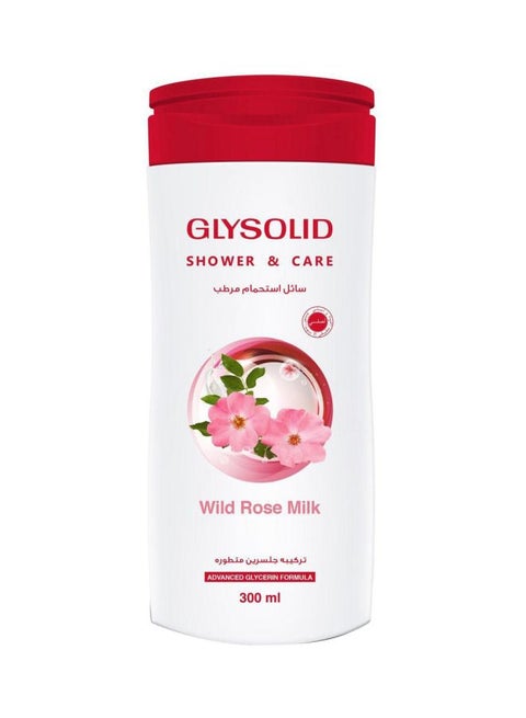 Shower & care wild rose milk 300ml
