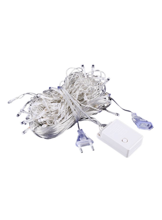 96 LED String Light With Multi-Function Controller Red 17x8x5cm  - Image 1