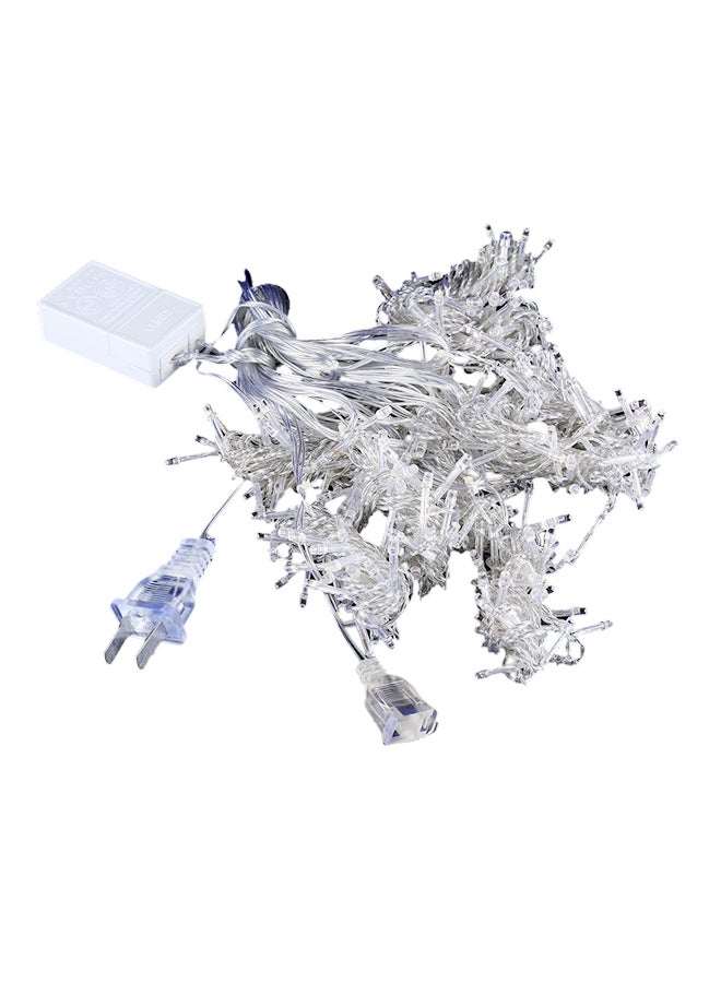 Generic - 300 LED Curtain String Light With Multi-Function Controller Blue 22x11x7cm - Image 1