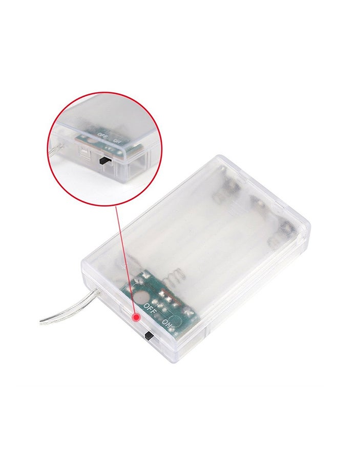 Generic - 40 LED Photo Clip String Light With Batteries Box Multicolour 20x12x4cm - Image 1