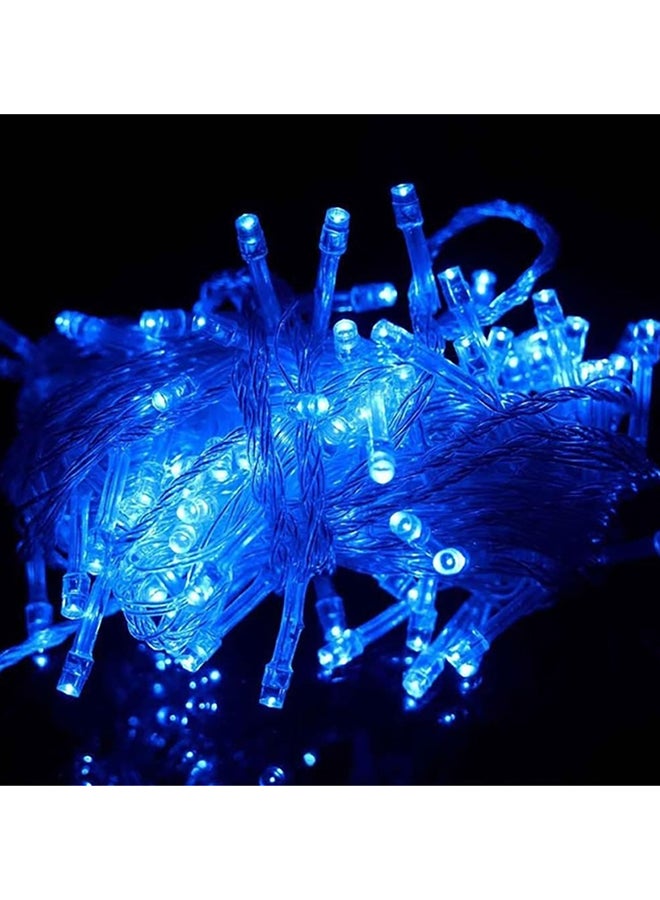 شريط أضواء من 400 مصباح LED أزرق 30x8x8سم  - Image 2