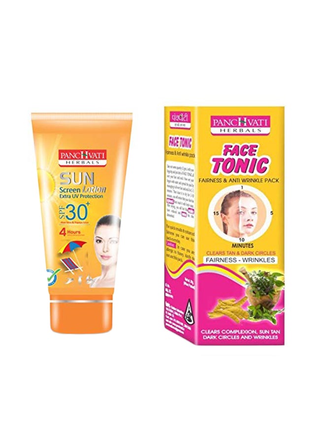 Sunscreen Lotion And Face Tonic Combo Pack - v1567172142/N29285615A_1