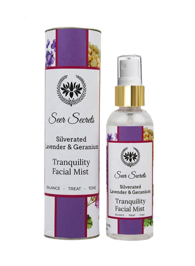 Seer Secrets Silverated Lavender And Geranium Tranquility Facial Mist 100ml