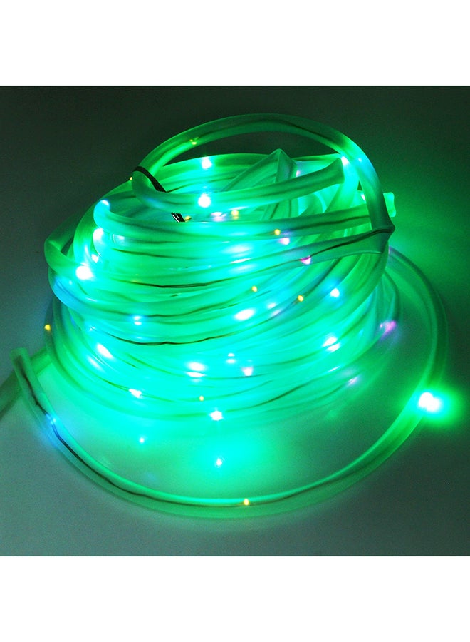 شريط مصابيح LED ديكورية مضاد للماء ويعمل بالطاقة الشمسية من 100 قطعة أخضر 16x12x11سم  - Image 4