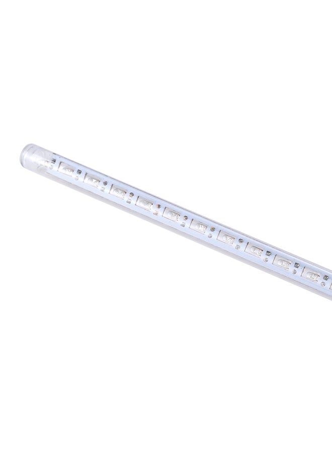 مصباح بتصميم وابل شهب أثناء المطر DIP للزينة مكون من عدد 8 أنابيب LED أزرق 55x8x5سم  - Image 4