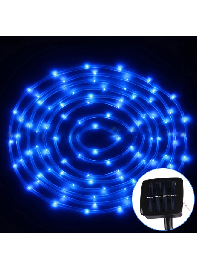 Generic 50-LED Solar Panel Extended Cable Rope Light Blue 15x15x8centimeter  - Image 3