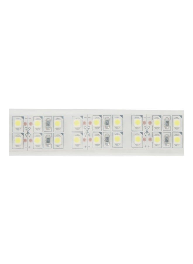 شريط إضاءة مزدوج مضاد للماء مزود بعدد 120 مصباح LED أبيض 23x20x2سم - Image 2