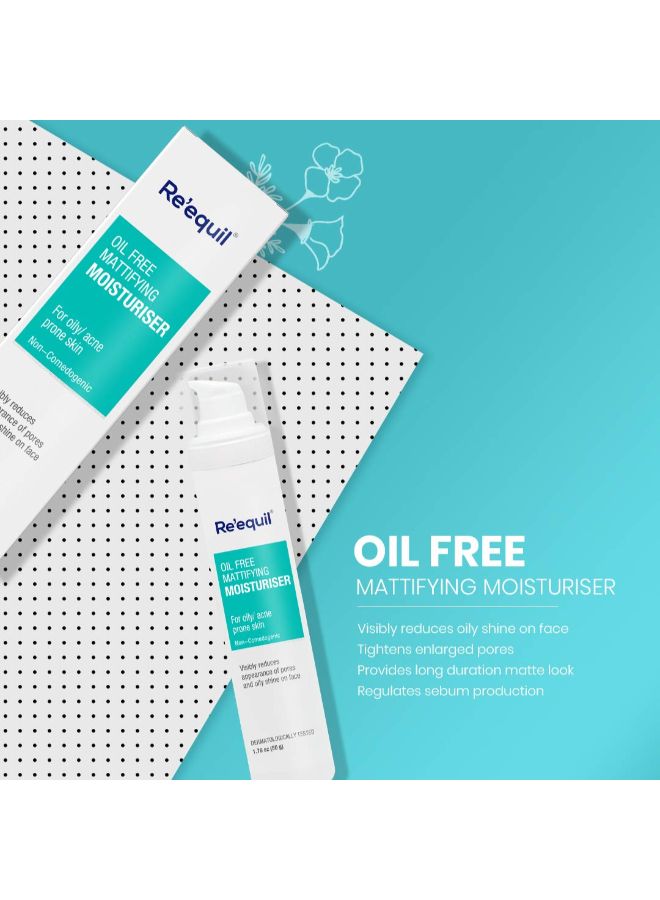 RE' EQUIL - Oil Free Mattifying Moisturizer 50grams - Image 1