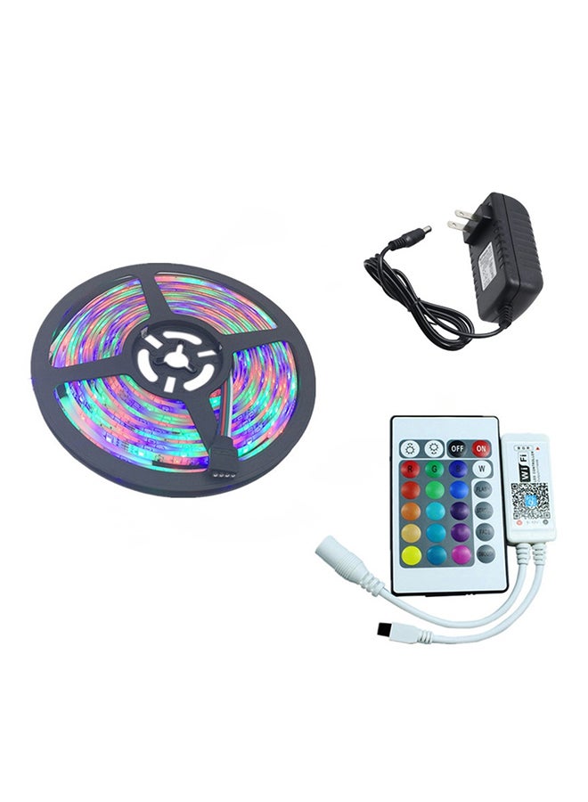 واي دابليو إكس لايت شريط إضاءة LED بخاصية واي فاي مع جهاز تحكم عن بعد متعدد الألوان 25x20x5سم - Image 3