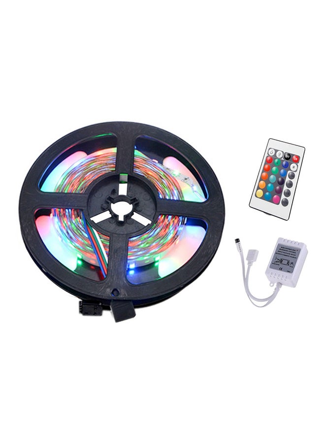 YWXLight Flexible Strip Light With 24 Keys Remote Control Multicolour 19x19x5cm - Image 1