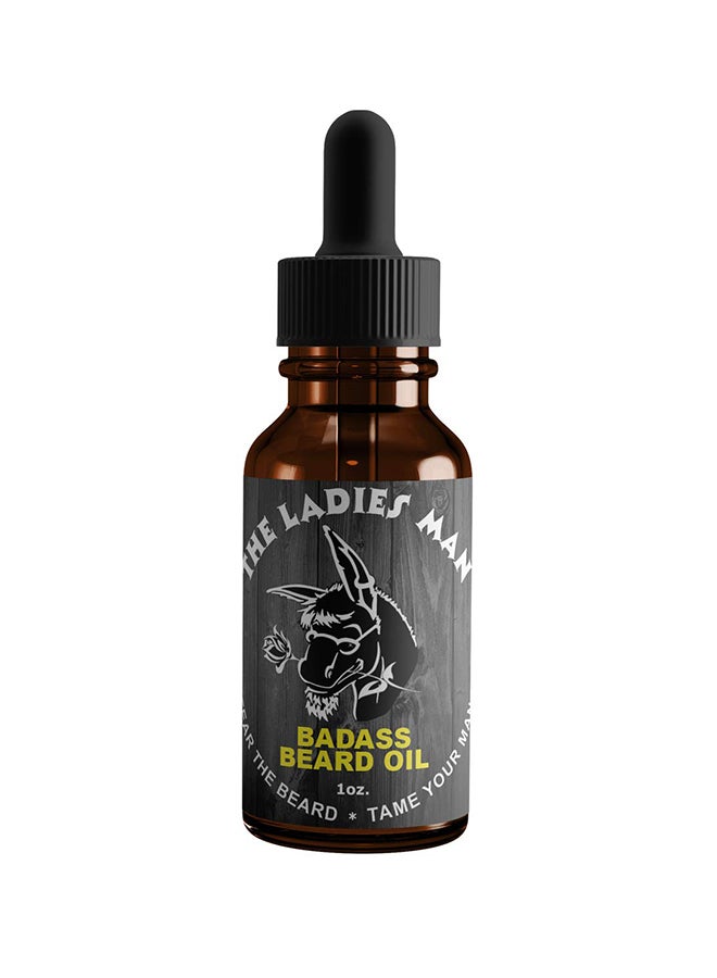 Badass Beard Care - Ladies Man Beard Oil 29ml - Image 1
