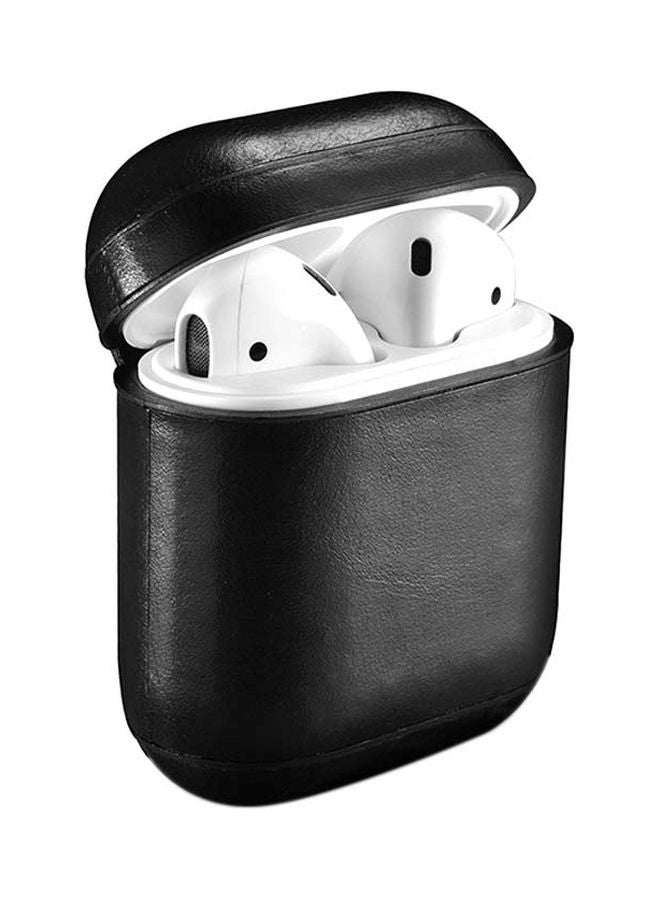 Icarer Case For Apple AirPods Black  - Image 1