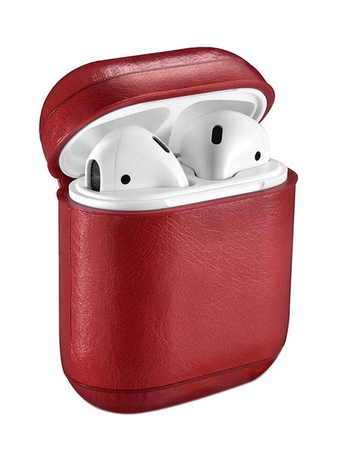 Icarer Case For Apple AirPods Red  - Image 1
