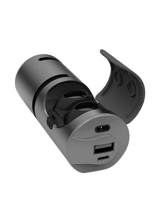 TWS - Wireless In-Ear Earphone With Charging Box Silver/Black - Image 1
