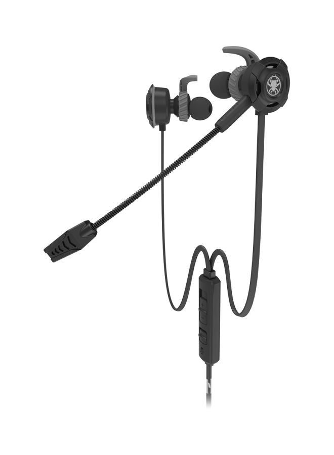 Plextone - G30 In-Ear Earphones With Mic Black - Image 1