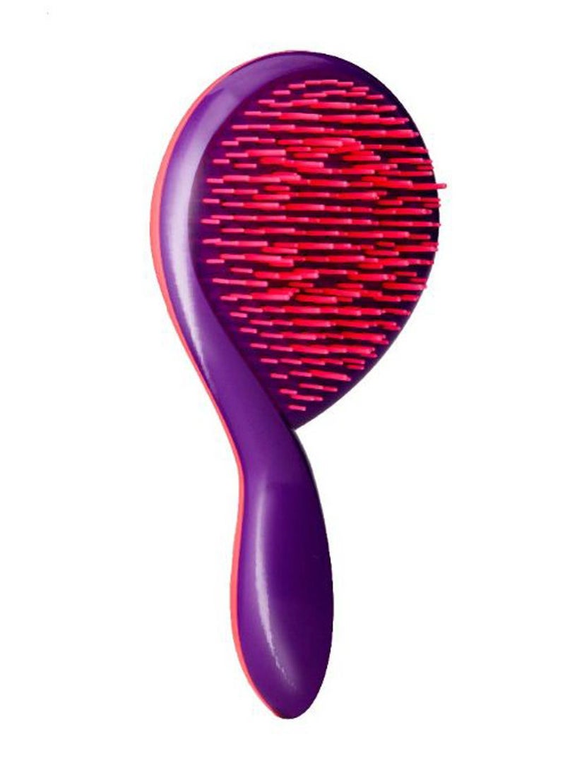 Michel Mercier - Detangling Hairbrush Purple/Red/Peach - Image 1