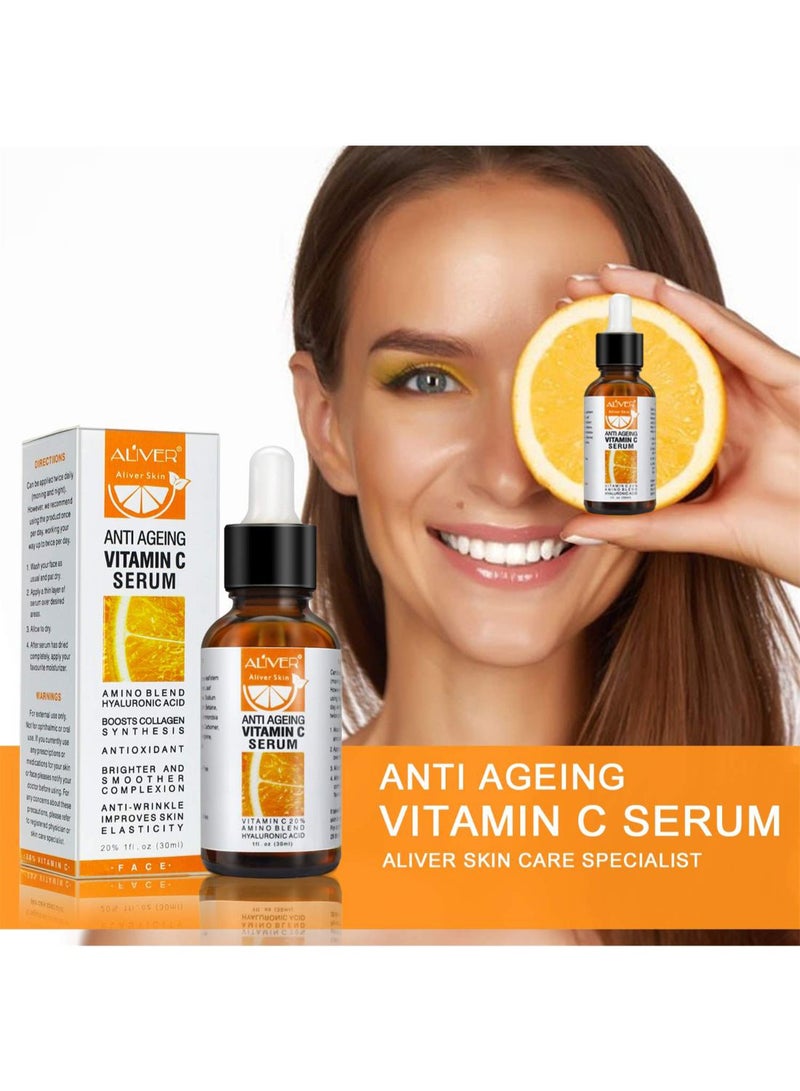 AL'IVER Anti Ageing Vitamin C Serum - Image 2