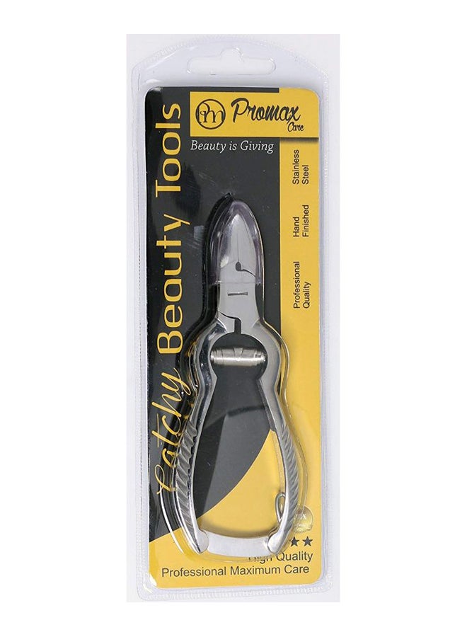 ProMaxCare Professional Toe Nail Clipper Silver 4.75inch  - Image 2