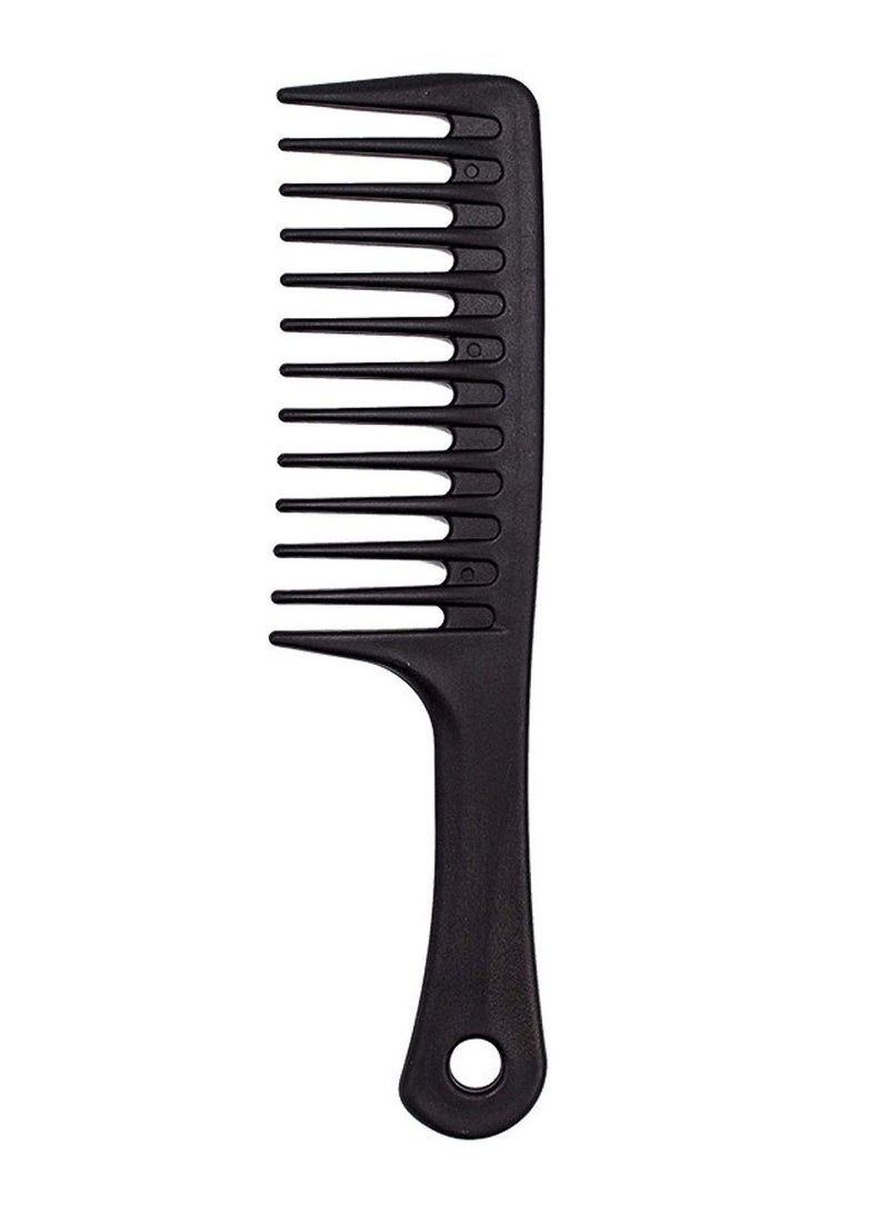 لويز ميليس مشط كبير بأسنان واسعة لفك تشابك الشعر أسود