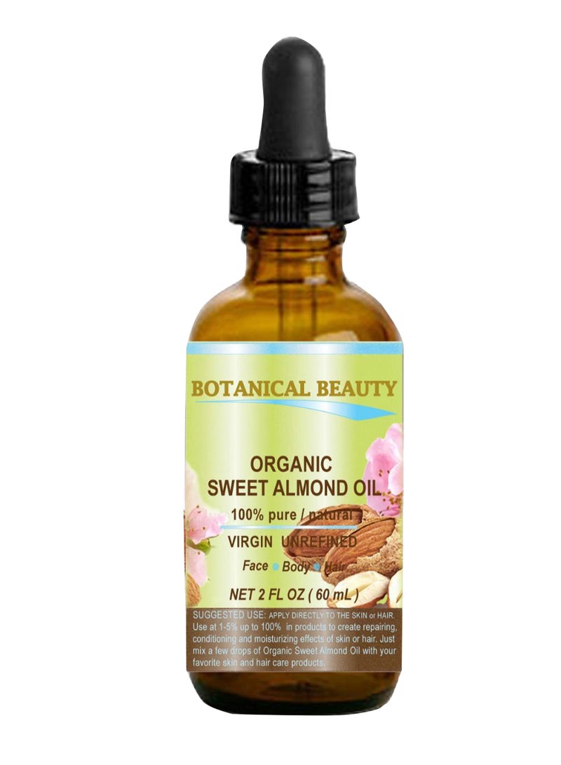 US Organic Organic Sweet Almond Oil 60ml
