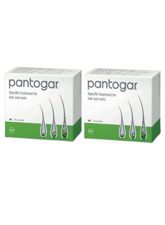 طقم كبسولات معالجة الشعر والأظافر بشكل خاص مكون من 90 قطعة