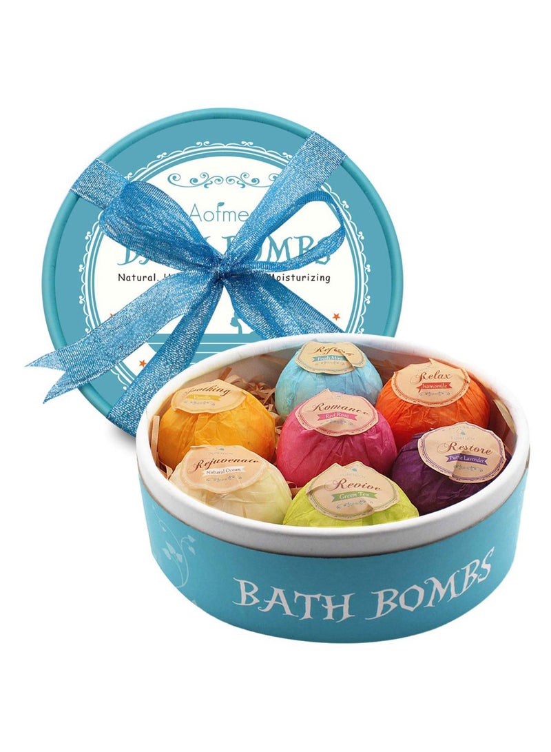 7-Piece Lush Fizzies Spa Kit Multicolour