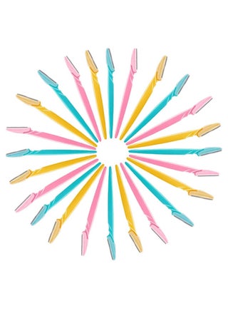 72-Piece Eyebrow Razor Set Multicolour - v1567199436/N29307943A_1