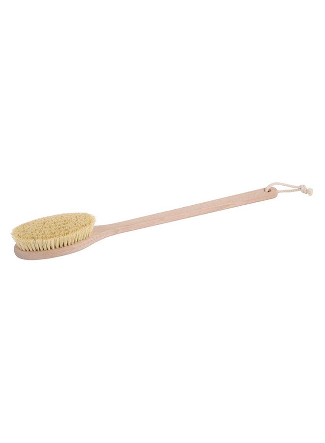 REDECKER Bath Brush With Handle Beige 19.62inch