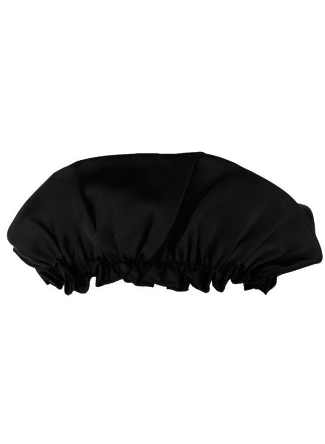 The Challenger - Satin Sleeping Cap Black 21inch - Image 1