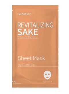 Glam Up Revitalizing Sake Sheet Mask 21grams 