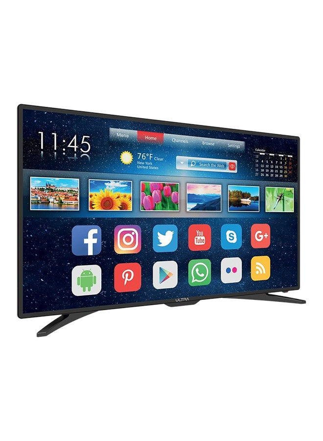 تلفزيون ذكي بدقة فائقة الوضوح 4K مقاس 50 بوصة طراز UT50S4KU أسود