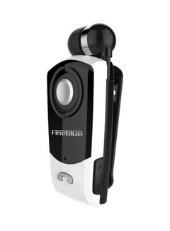 Fineblue Retractable Bluetooth In-Ear Mono Headset White/Black 