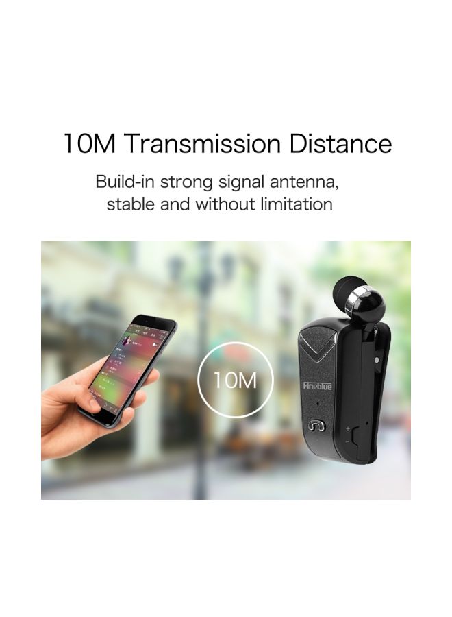 Fineblue F-V2 Bluetooth Stereo In-Ear Earphones Black - Image 4