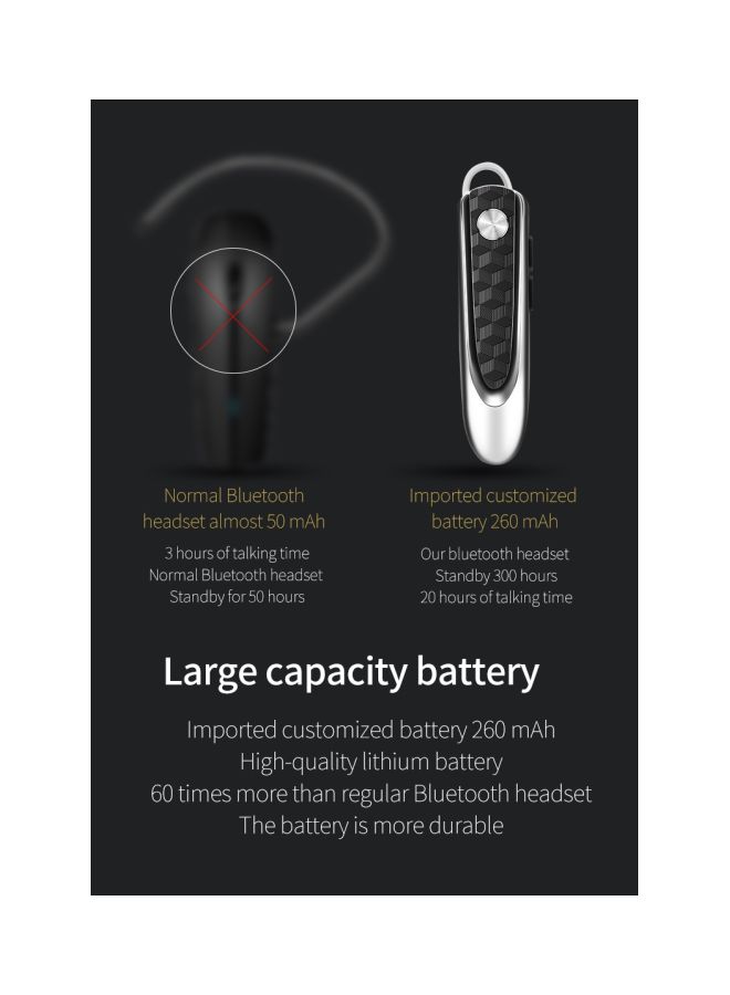 Fineblue - On-Ear Bluetooth Stereo Headset Black - Image 1