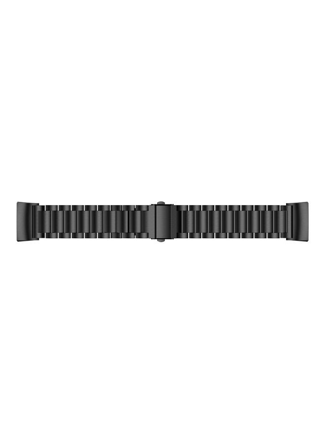 سوار بديل لجهاز تتبع اللياقة البدنية Fitbit Charge 3 أسود - Image 3
