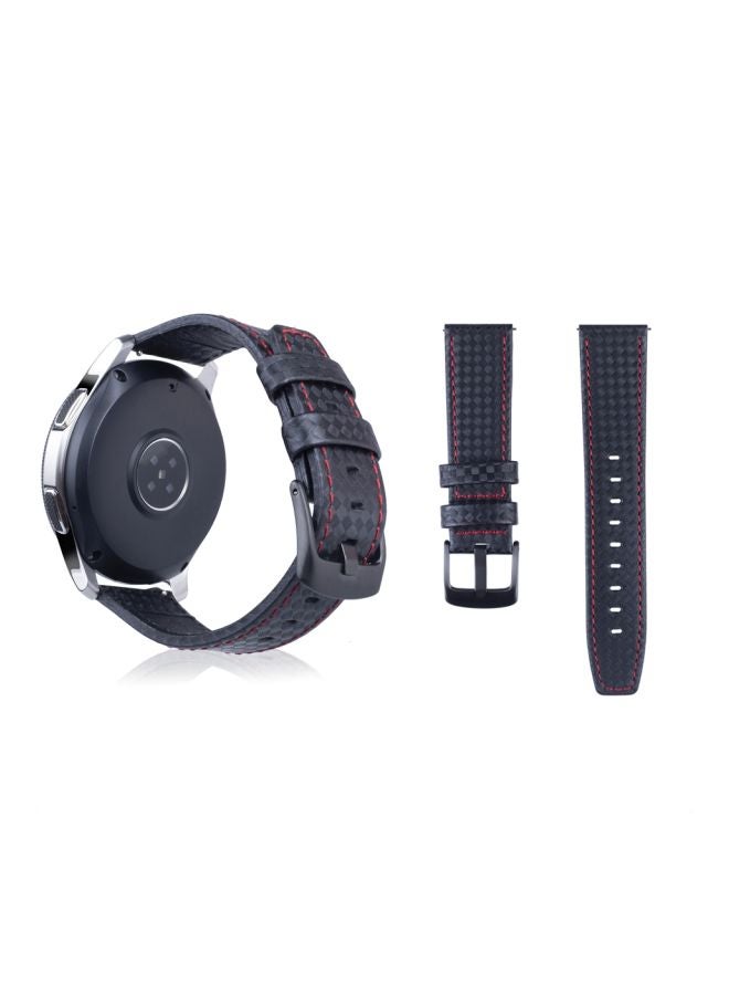 Replacement Band For Samsung Gear S3 22mm Red/Black/Grey - Image 2