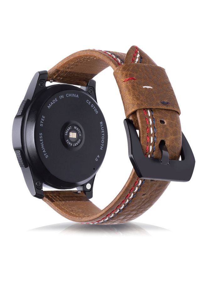 Replacement Band For Samsung Gear S3 22mm Brown - Image 5