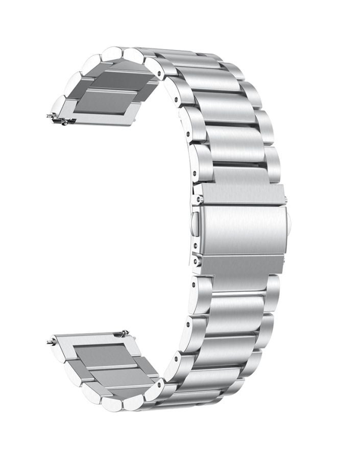 Replacement Strap For Samsung Galaxy Active/Active2 Silver - Image 1