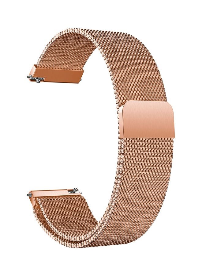 Replacement Strap For Samsung Galaxy Active/Active2 Rose Gold - Image 1