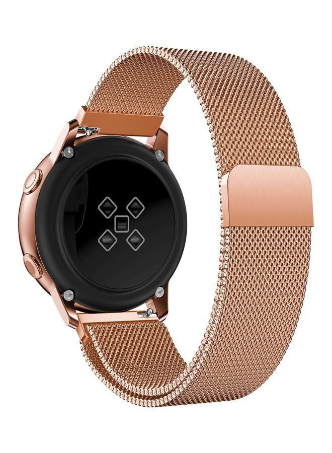 Replacement Strap For Samsung Galaxy Active/Active2 Rose Gold - Image 4