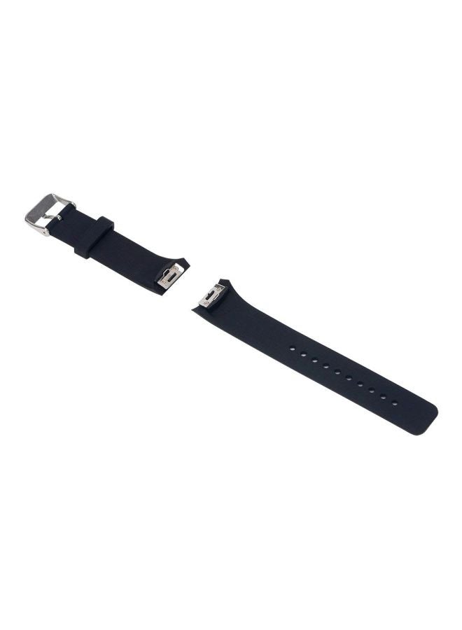 سوار بديل لساعة سامسونج جالاكسي جير S2 R720 أسود - Image 1